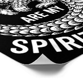 Pangolins Srit Animals Funny Pangolin  ポスター (角)