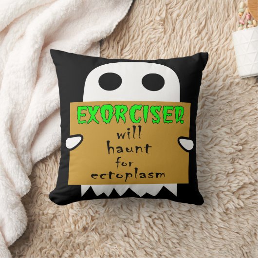 Panhandler幽霊 クッション (ブランケット)