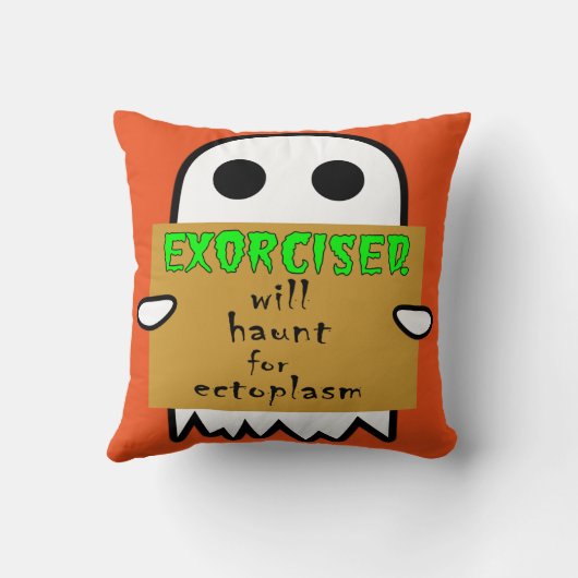 Panhandler幽霊 クッション (裏面)