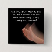 Panic 2ボタン 缶バッジ (正面)