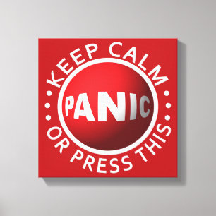 Panic Buttonキャンバス印刷 キャンバスプリント