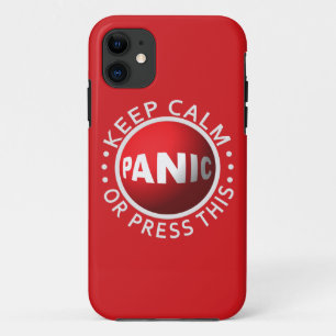 Panic Button iPhoneケース iPhone 11 ケース