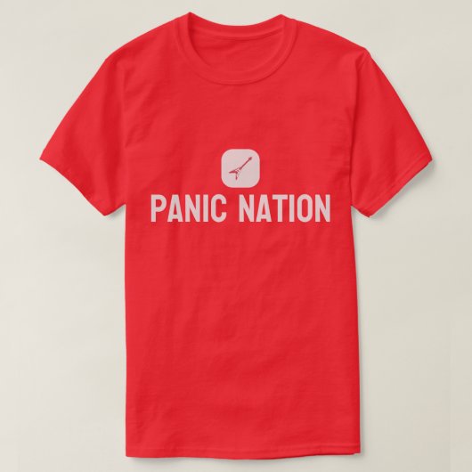 Panic Nation Signature Tシャツ (デザイン正面)