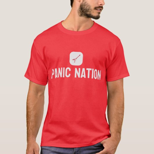 Panic Nation Signature Tシャツ (正面)