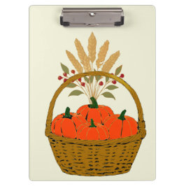 🍂Panier de Citrouilles et Blé d'Automne クリップボード