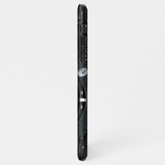 Panneau d'instrument d'avion iPhoneケース (左側)