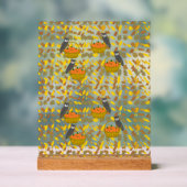 Panneau en Acrylique Panier de Citrouilles アクリルサイン (ニュートラル)
