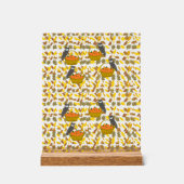 Panneau en Acrylique Panier de Citrouilles アクリルサイン (正面)