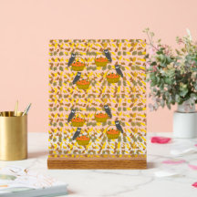 Panneau en Acrylique Panier de Citrouilles