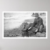 Panning for Gold Alaska 1907 ポスター (正面)