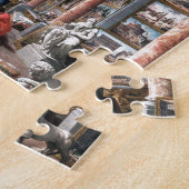 Pannini -モダンなローマの眺めのギャラリー ジグソーパズル (側面)