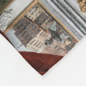 Pannini -モダンなローマの眺めのギャラリー フリースブランケット (角)