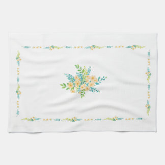 Paño con diseño "Flores del campo" キッチンタオル