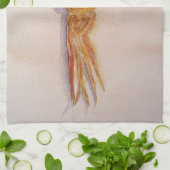 Paño de cocina con maíz en acuarela キッチンタオル (折り畳み)