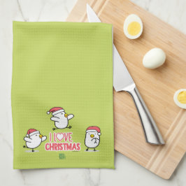 Paño de Cocina│I Love Christmas キッチンタオル