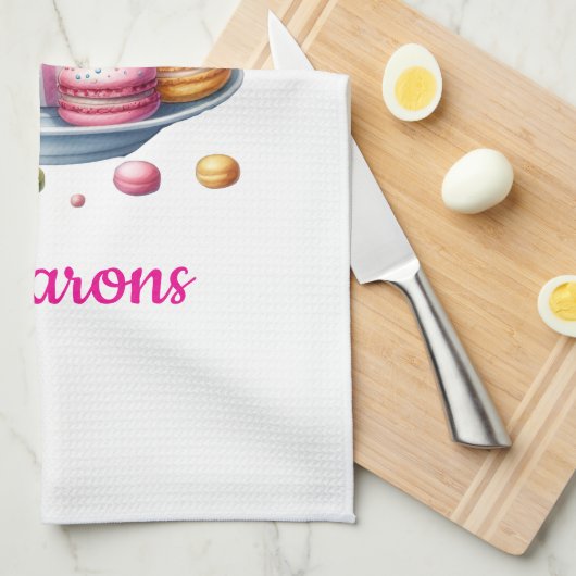 Paño de Cocina Macarons キッチンタオル (四つ折り)