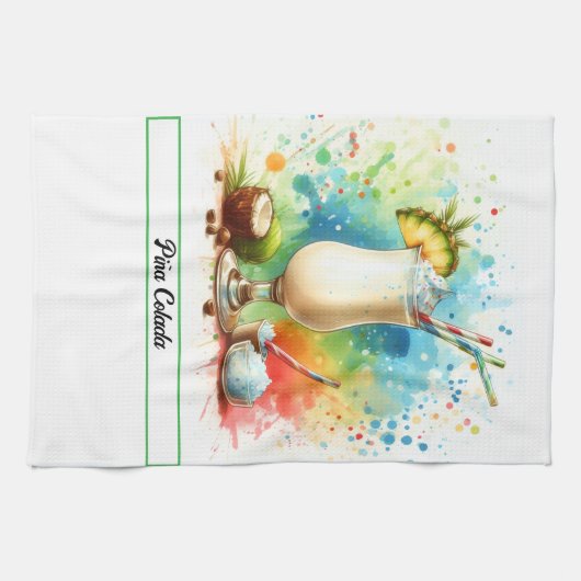 Paño de Cocina Piña Colada キッチンタオル (横)
