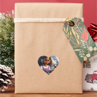 Panola and Gata Keepsake Sticker ハートシール