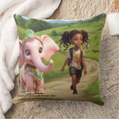 Panola & The Ivory Elephant Loved One’s Throw Pill クッション (ブランケット)