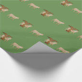 Panoply -のギリシャの女神のナイキ雄牛 ラッピングペーパー (角)