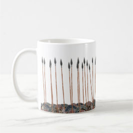 Panoply -ギリシャの重装歩兵のやりの分野 コーヒーマグカップ