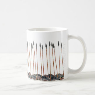 Panoply -ギリシャの重装歩兵のやりの分野 コーヒーマグカップ