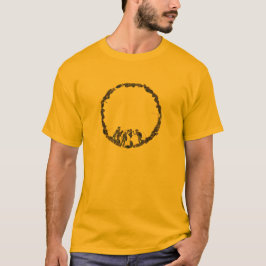 Panoply -古代ギリシャ人の重装歩兵のポストの戦い tシャツ