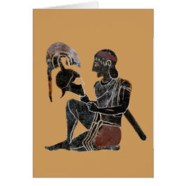 Panoply -古代ギリシャ人の重装歩兵の兵士のモデル