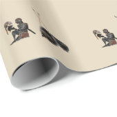 Panoply - wのヘルメットを坐らせている古代ギリシャ人の重装歩兵 ラッピングペーパー (ロールコーナー)