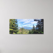 panorama montagne キャンバスプリント (正面)