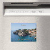 Panorama of Dubrovnik in Croatia travel マグネット (インサイチュ (食洗機))