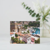 Panorama of the old city Kaleici of Antalya ポストカード (スタンド正面)