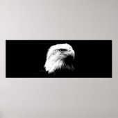 Panoramic Bald Eagle American Eagle Poster Print ポスター (正面)