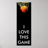 Panoramic Basketball Poster ポスター (正面)