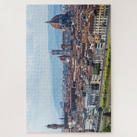 Panoramic of Florence monuments, Tuscany, Italy ジグソーパズル (縦)