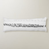 Panoramic Winter Sheep ボディピロー (正面)