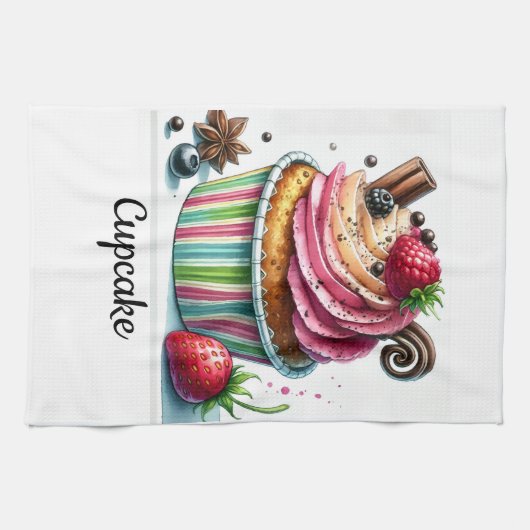 Paños de Cocina Cupcake キッチンタオル (横)