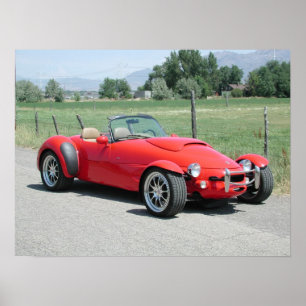 Panoz AIVのロードスター ポスター
