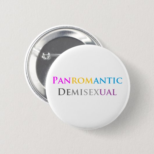 Panromantic Demisexual 缶バッジ (正面&裏面)