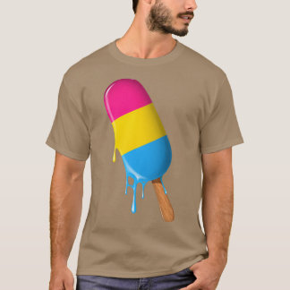 Panseual Ice Cream Panseual Flag LGBTQ Panseual Tシャツ