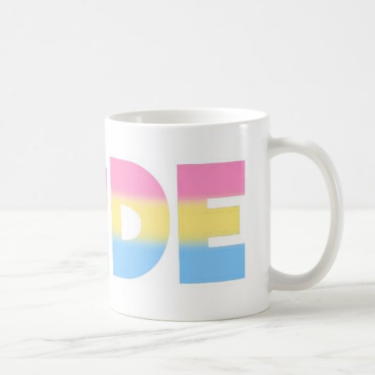 PansexualまたはOmnisexualのプライド コーヒーマグカップ (右)