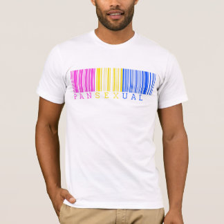 Pansexualバーコード Tシャツ