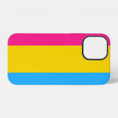 PansexualフラグiPhone 12ケース iPhoneケース (裏面横)