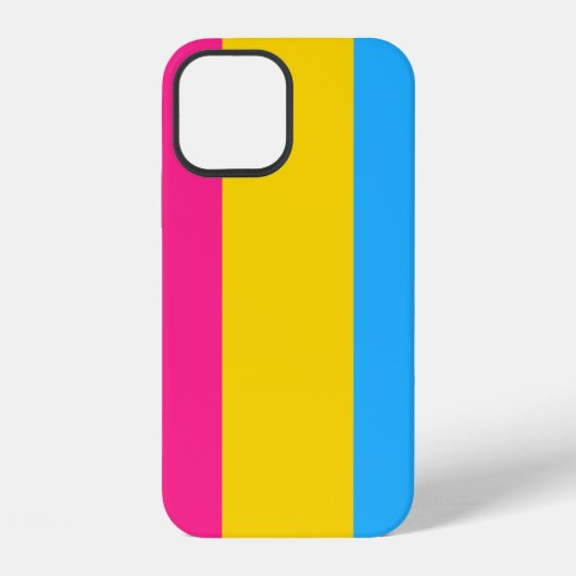 PansexualフラグiPhone 12ケース iPhoneケース (裏面)