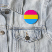 "PANSEXUALプライドの旗"の2.25インチ 缶バッジ (インサイチュ)