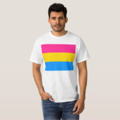 PansexualプライドのTシャツ Tシャツ (正面フル)