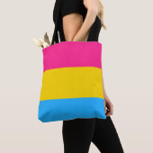 Pansexualプライド トートバッグ (クローズアップ)