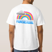 PANSEXUAL虹 Tシャツ (裏面)