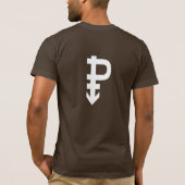 Pansexual記号- Tシャツ (裏面)