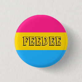 Pansexual + Feedee Pin 缶バッジ